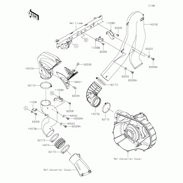Air Cleaner-Belt Converter