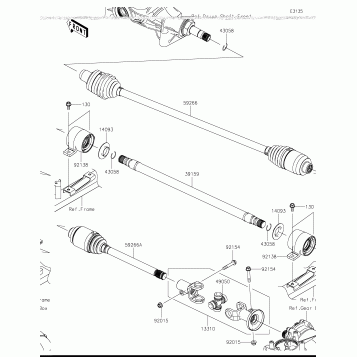 Drive Shaft-Propeller