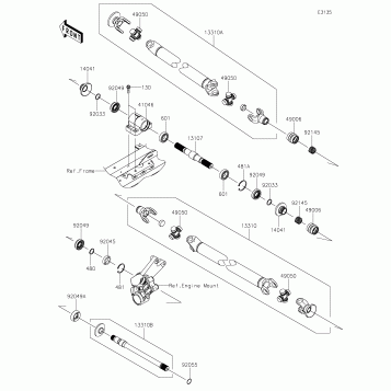 Drive Shaft-Propeller