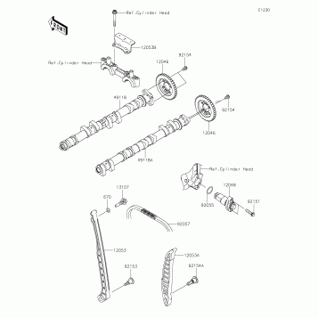 Camshaft(s)/Tensioner