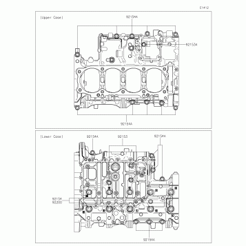Crankcase Bolt Pattern