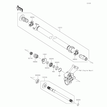 Drive Shaft-Propeller