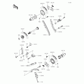 Camshaft(s)/Tensioner