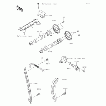 Camshaft(s)/Tensioner