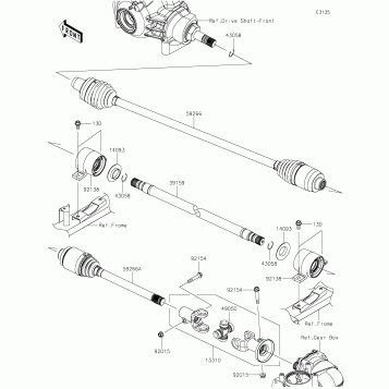 Drive Shaft-Propeller