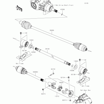 Drive Shaft-Propeller