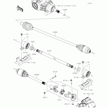 Drive Shaft-Propeller