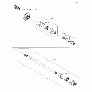 Drive Shaft-Propeller