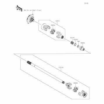 Drive Shaft-Propeller