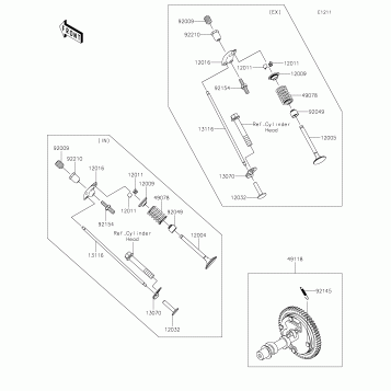 Valve(s)/Camshaft(s)