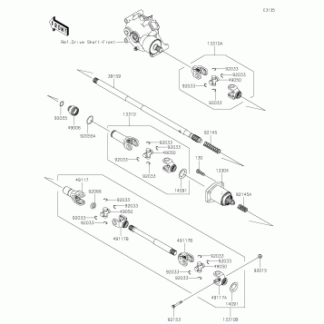 Drive Shaft-Propeller