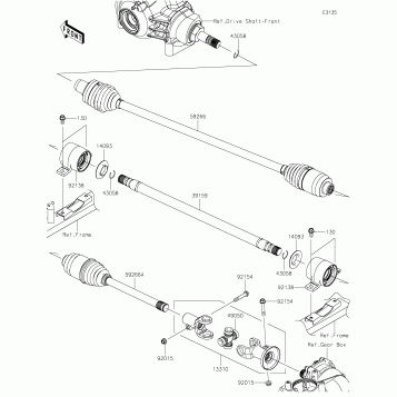 Drive Shaft-Propeller