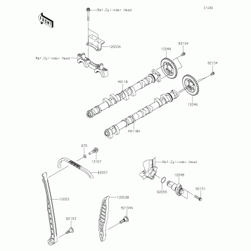 Camshaft(s)/Tensioner