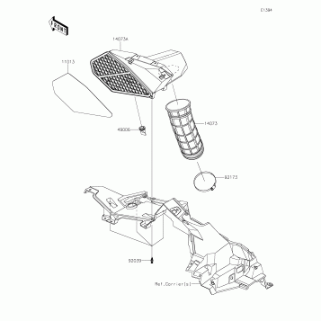 Air Cleaner-Belt Converter