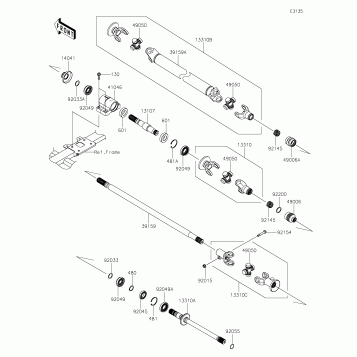 Drive Shaft-Propeller