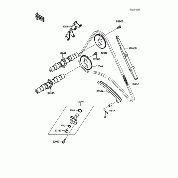 Camshaft(s)/Tensioner