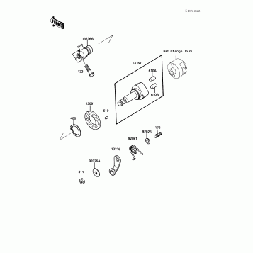 Gear Change Mechanism
