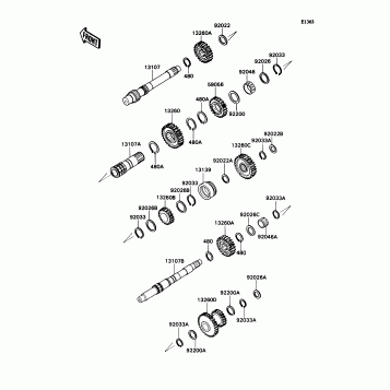 Hi Low Shaft/4wd Shaft