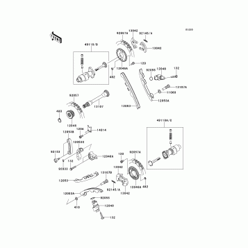 Camshaft(s)/Tensioner