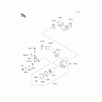 Air Cleaner-Belt Converter