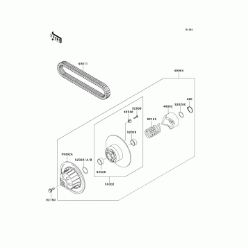 Driven Converter/Drive Belt