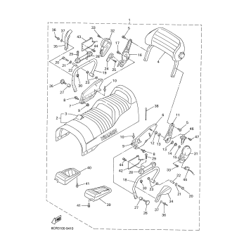 ALTERNATE DX SEMI DOUBLE SEAT