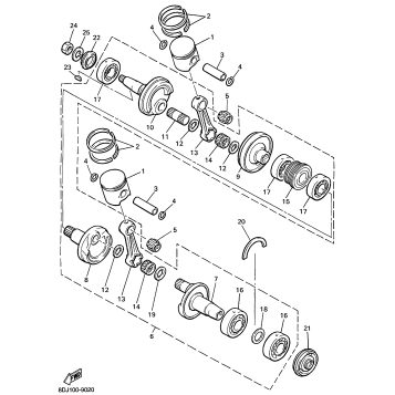 CRANKSHAFT - PISTON