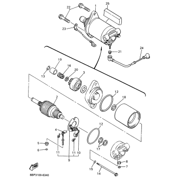STARTING MOTOR