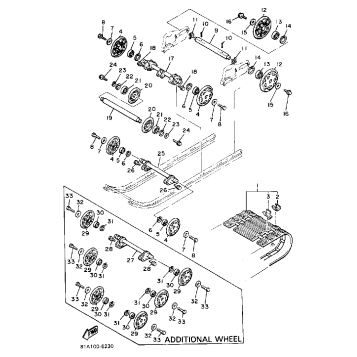 TRACK SUSPENSION 1 ET340TK
