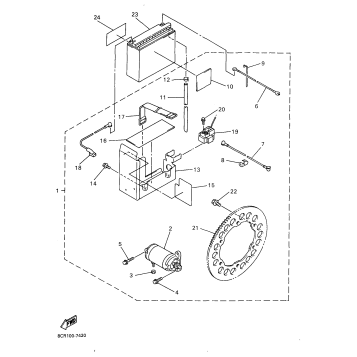 ALTERNATE ELECTRIC STARTER KIT MM600