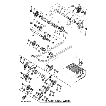 TRACK SUSPENSION 1 ET340TJ