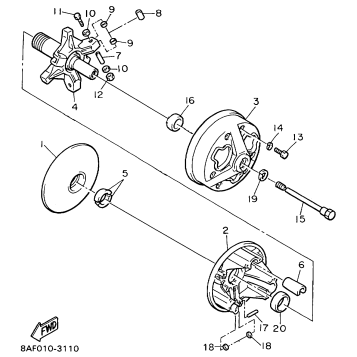 ALTERNATE CLUTCH REPAIR KIT