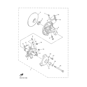 ALTERNATE CLUTCH REPAIR KIT