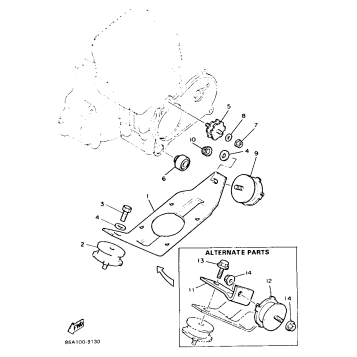 ENGINE BRACKET