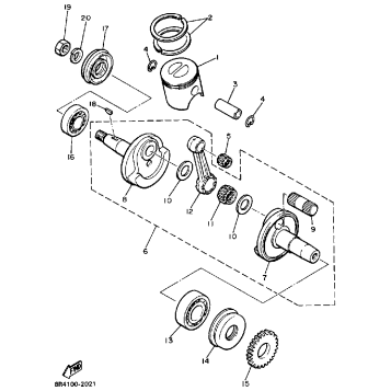 CRANKSHAFT - PISTON