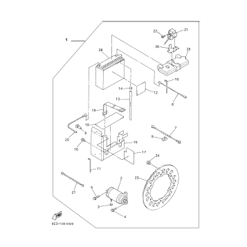 ALTERNATE STARTER MOTOR KIT