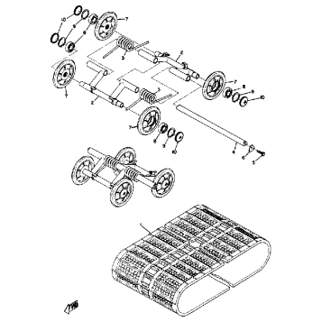 TRACK SUSPENSION - WHEEL