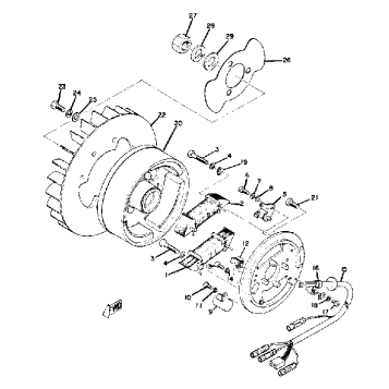 FLYWHEEL MAGNETO GP-292