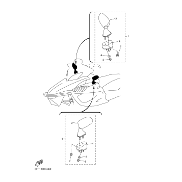 ALTERNATE REAR VIEW MIRROR