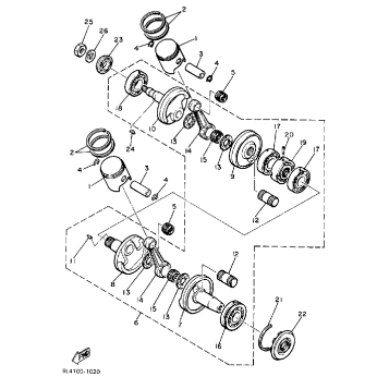 CRANKSHAFT - PISTON