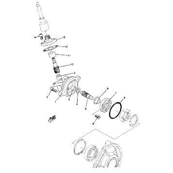 SPEEDOMETER GEAR UNIT
