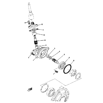 SPEEDOMETER GEAR UNIT
