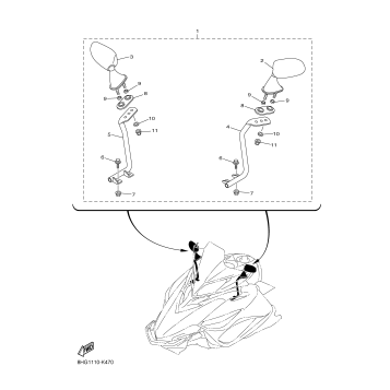 ALTERNATE REAR VIEW MIRROR