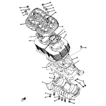 CRANKCASE - CYLINDER