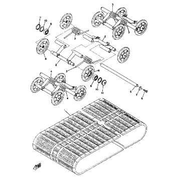TRACK - SUSPENSION WHEEL
