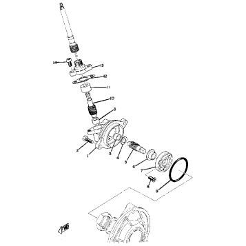 SPEEDOMETER GEAR UNIT