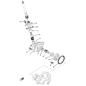 SPEEDOMETER GEAR UNIT