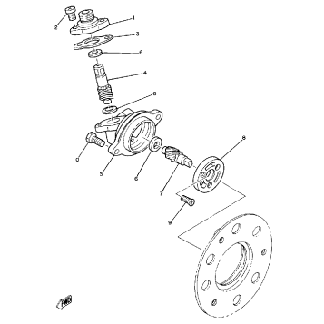 SPEEDOMETER GEAR UNIT