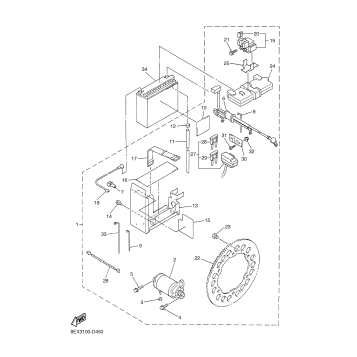 ALTERNATE ELECTRIC STARTER KIT
