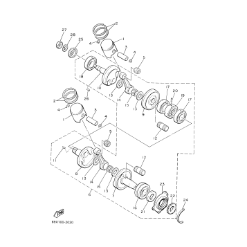 CRANKSHAFT PISTON